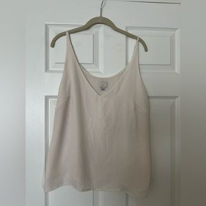 A New Day White Tank Blouse